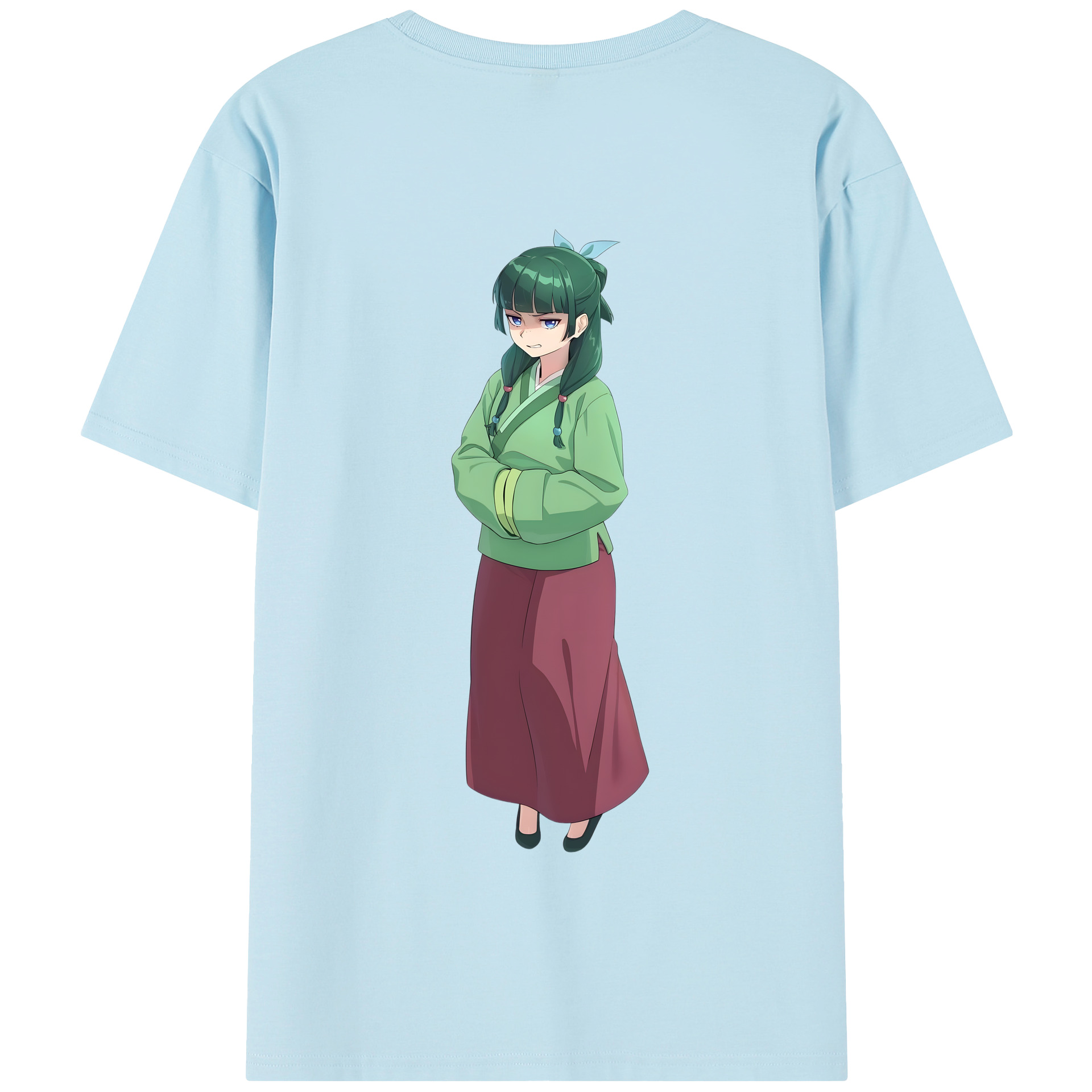 （画像用） 薬屋のひとりごと The Apothecary Diaries 綿100％半袖Tシャツ（背面プリント）